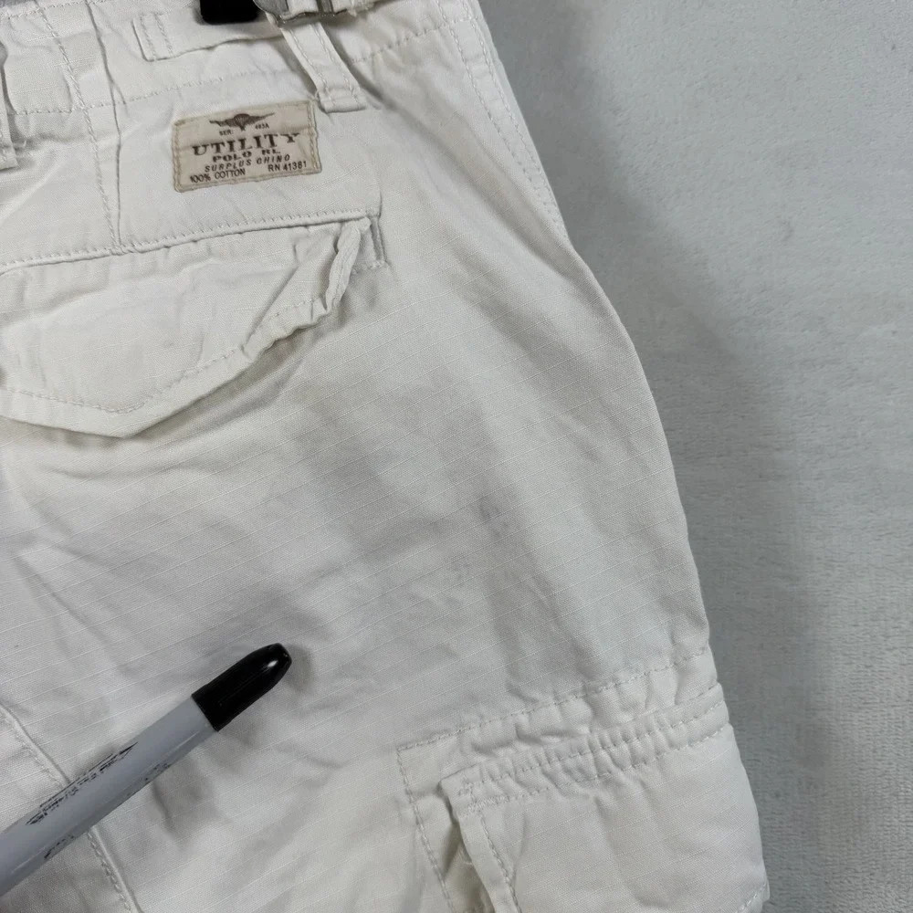 Polo Ralph Lauren Men's Relaxed Fit Ripstop Cotton Surplus Cargo Shorts Size 30